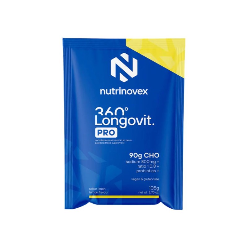 Monodosis Nutrinovex Longovit 360 Drink PRO limón