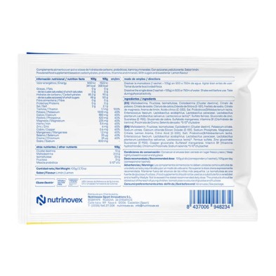 Monodosis Nutrinovex Longovit 360º Drink PRO limón