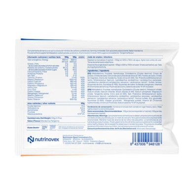 Monodosis Nutrinovex Longovit 360º Drink PRO mandarina