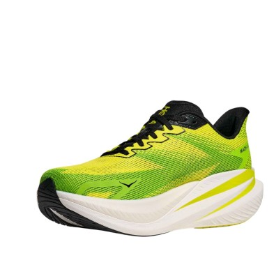 Zapatillas Hoka Mach X 3 hombre Neon Hoka Citrus/ Neon Lime con entresuela de PEBA
