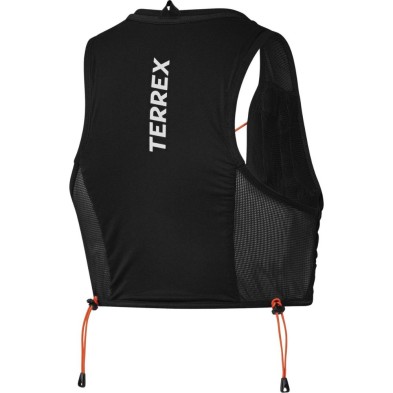 Chaleco Adidas Terrex Multi Trail Vest Climacool 5L negro logo blanco
