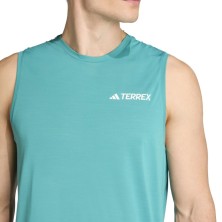 Camiseta sin mangas Adidas Terrex Xperior hombre Turquesa