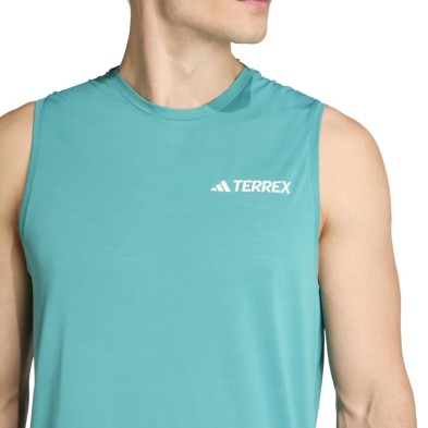 Camiseta sin mangas Adidas Terrex Xperior hombre Turquesa