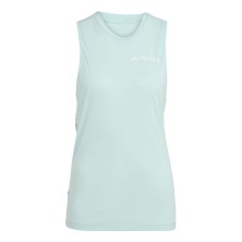 Camiseta tirantes Adidas Xperior Trail Running mujer Semi Flash Aqua