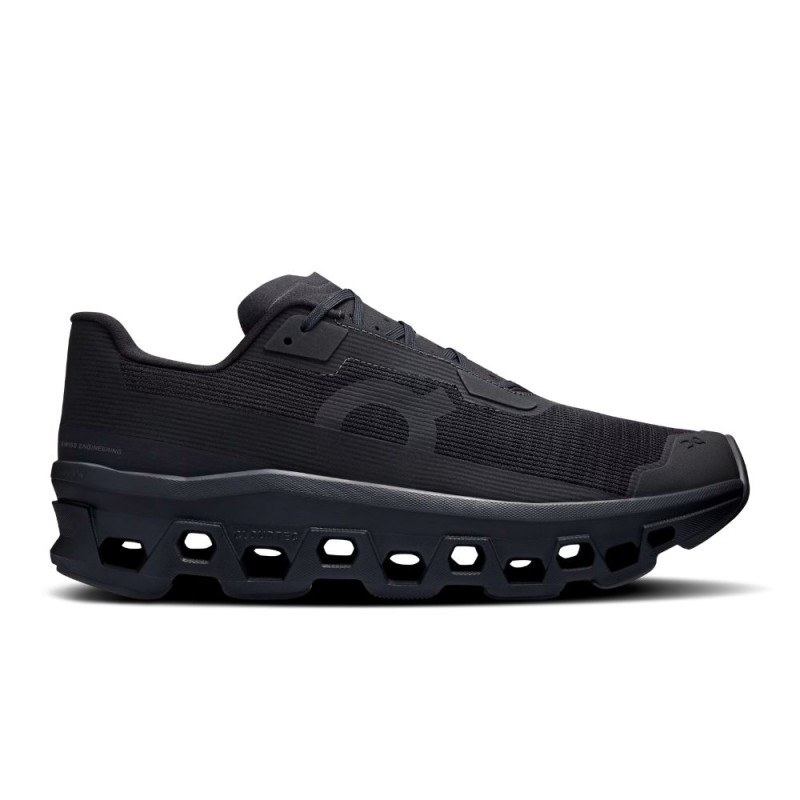Zapatillas On Running Cloudmonster Void Hombre Black/ Black