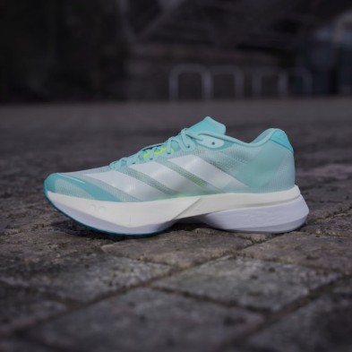 Zapatillas Adidas Adizero Boston 13 Mujer azul turquesa