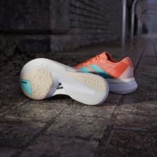Zapatillas Adidas Adizero Boston 13 Mujer Semi Coral/ Flash Aqua/ Flash Orange suela lighttraxion