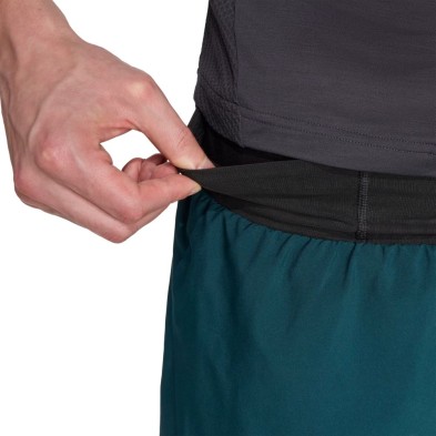Pantalón corto Adidas Terrex Xperior 5" hombre Aurora Ivy