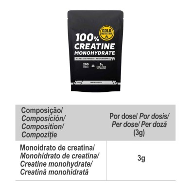 Creatina monohidrato 200gr Neutro