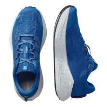 Zapatillas Salomon Aero Glide 3 hombre French Blue/ White/ Cherry Tomato más altura gracias a la espuma optiFOAM