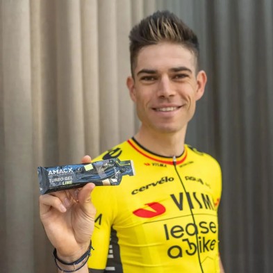 Gel energético Amacx Turbo Gel Cola Lime wout van aert