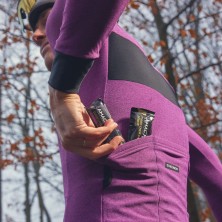 Barrita energética Amacx Turbo Fruit Chew Cassis fácil de llevar, masticar e ingerir