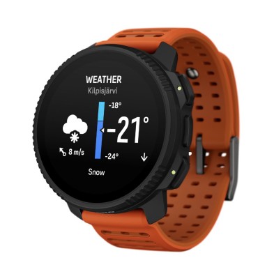Reloj Deportivo GPS Suunto Vertical 2 Stainless steel Canyon con puntos luminosos en los botones