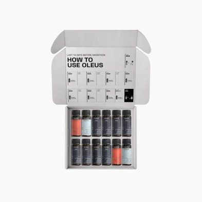 Oleus Pack Marathon Collection 8 daily shots, 2 pre-activity shots, 2 recovery shots