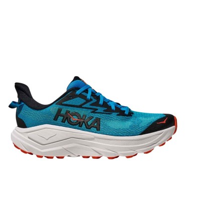 Zapatillas Hoka Challenger ATR 8 hombre azul negro y naranja amortiguación equilibrada Zapatillas Hoka Challenger ATR 8 hombre azul negro y naranja amortiguación equilibrada