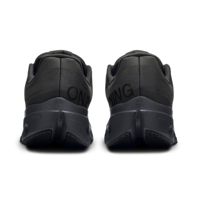 Zapatillas On Running Cloudsurfer Next Wide Hombre negro y gris para ganar velocidad
