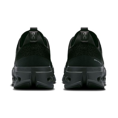 Zapatillas On Running Cloudsurfer Max Hombre Black Eclipse fluidez y suavidad