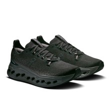 Zapatillas On Running Cloudsurfer Max Hombre Black Eclipse amortiguación