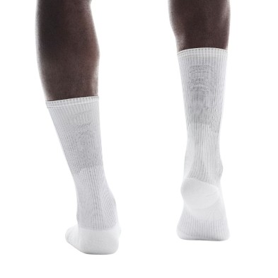 Calcetines On Running Performance Run Sock High White/ Glacier ajuste perfecto