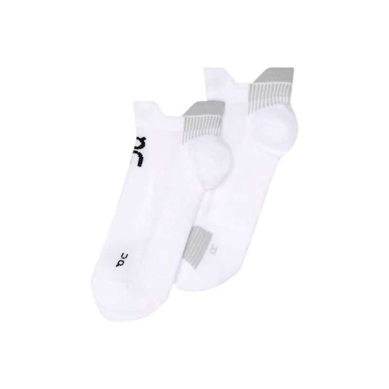 Calcetines On Running Performance Run Sock Low White/ Glacier