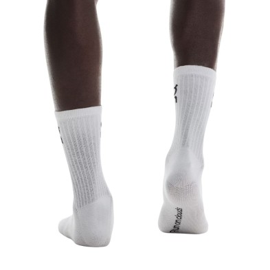 Calcetines On Running Logo Sock High Pack de 3 White