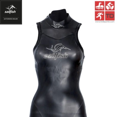 Neopreno sin mangas Sailfish Rocket 4 mujer traje tritlón