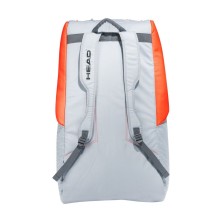 Mochila tenis Head Radical 12R Monstercombi Grey/ Orange