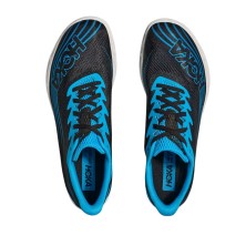 Zapatillas Hoka Crescendo MD 2 Unisex Black/ Skyward Blue atado cordones