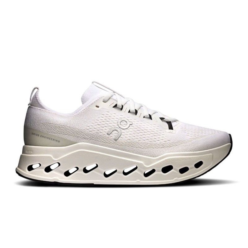 Zapatillas On Running Cloudsurfer Max Hombre White/ White Zapatillas On Running Cloudsurfer Max Hombre White/ White