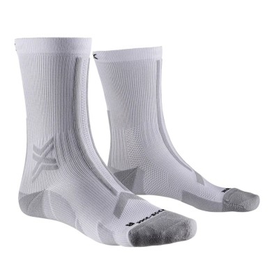 Calcetines X-Bionic X-Socks Run Discover Arctic blanco - gris Calcetines X-Bionic X-Socks Run Discover Arctic blanco - gris