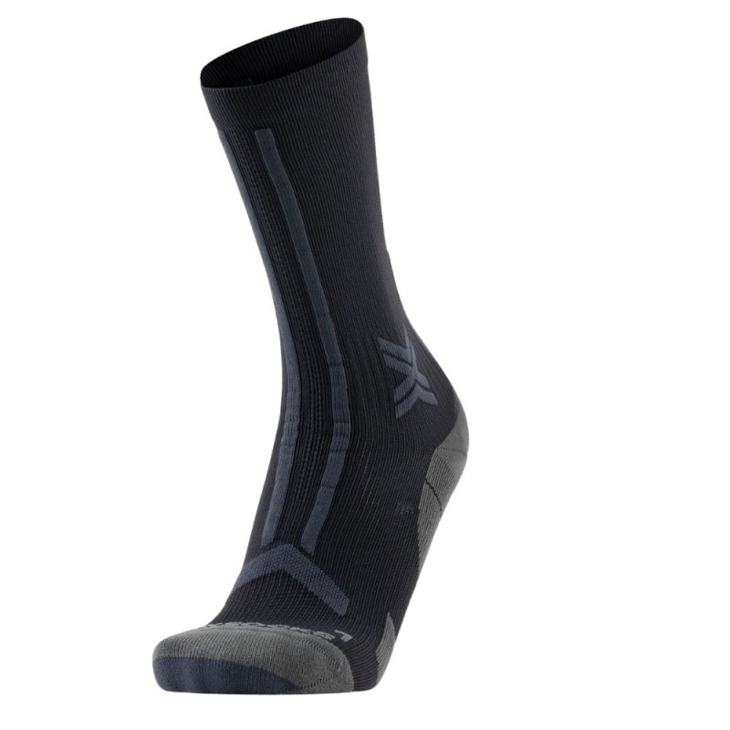 Calcetines X-Bionic X-Socks Trailrun Discover Crew Black/ Charcoal Calcetines X-Bionic X-Socks Trailrun Discover Crew Black/ Charcoal