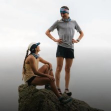 Tubular Buff CoolNet UV UTMB 2025 Navy multifuncional