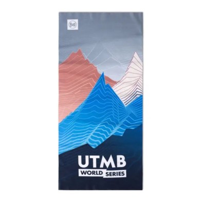 Tubular Buff CoolNet UV UTMB 2025 azul marino