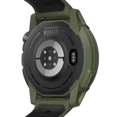 Reloj Deportivo GPS Coros NOMAD Green frecuencia cardiaca óptica