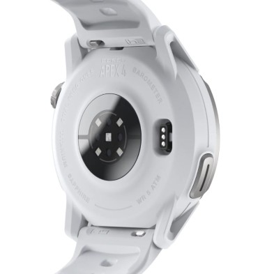 Reloj Deportivo GPS Coros APEX 4 46mm White sensor de frecuencia cardíaca óptico