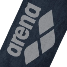Toalla de algodón de rizo Arena Soft Navy/ Grey