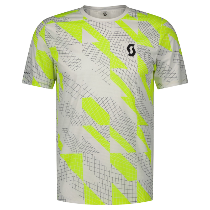 Camiseta manga corta Scott RC Run SS hombre White/Black