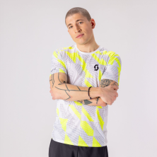 Camiseta manga corta Scott RC Run SS hombre White/Black ultraligera