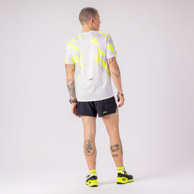 Camiseta manga corta Scott RC Run SS hombre White/Black espalda de malla