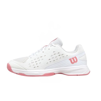 Zapatillas Wilson Rush Pro L Junior Tennis Unisex White/ White/ Mauveglow