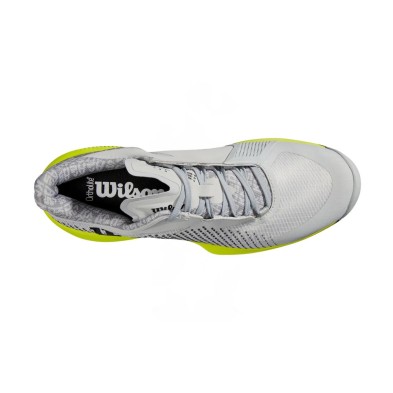 Zapatillas tenis WIlson Kaos Swift 1.5 Clay Hombre Pearl Blue/ Black/ Safety Yellow