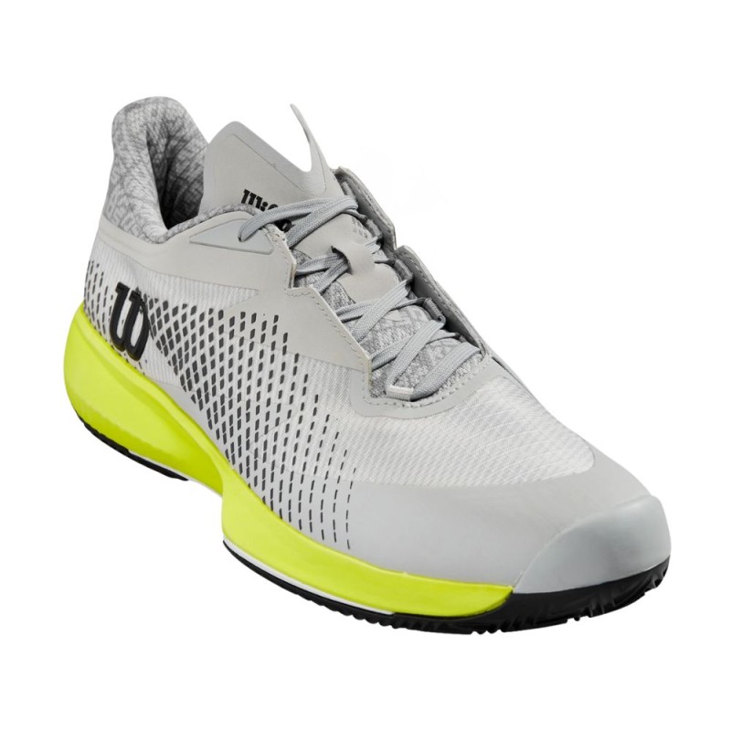 Zapatillas tenis WIlson Kaos Swift 1.5 Clay Hombre Pearl Blue/ Black/ Safety Yellow