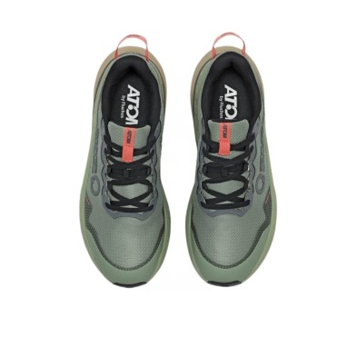 Zapatillas Waterproof Atom Terra Max AT190 Hombre caqui perfectas para los días de lluvia y barro