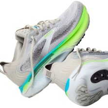 Zapatillas Brooks Adrenaline GTS 25 hombre Oyster/ Green Gecko/ Blue Soporte estructurado