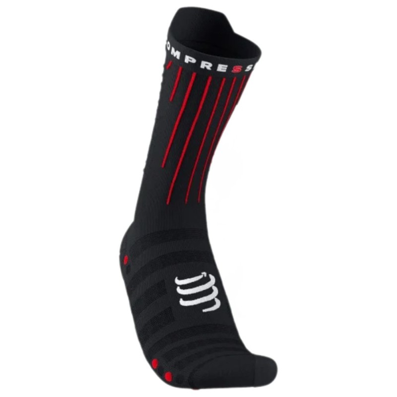Calcetines Compressport Aero socks Black/ Red