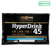 Monodosis Crown Nutrition Energy drink Hyperdrink 45 47gr Neutro