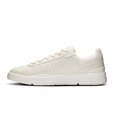 Zapatillas On Running THE ROGER Advantage hombre Ivory/ Ivory limpias y clásicas