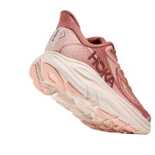 Zapatillas Hoka Clifton 10 mujer salmón entresuela CMEVA