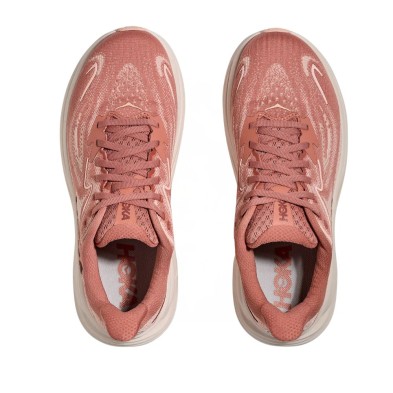 Zapatillas Hoka Clifton 10 mujer Blush/ Rose latte par