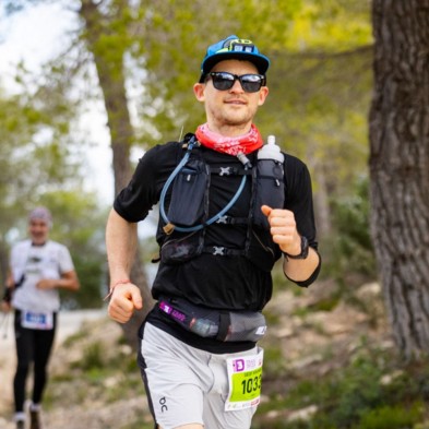 Cinturón trail 3 Dias Trail Ibiza 2025 ideal para llevar geles y barritas
